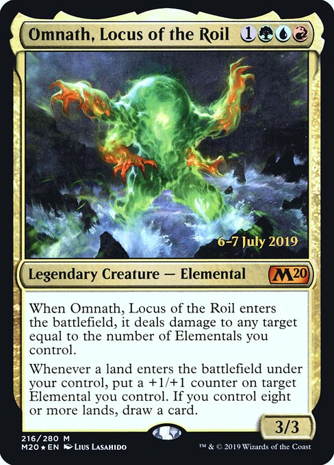 Omnath, Locus of the Roil highlighted card art