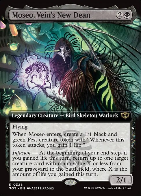 Moseo, Vein's New Dean from Secrets of Strixhaven