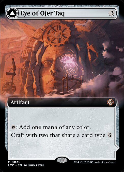 Eye of Ojer Taq // Apex Observatory from The Lost Caverns of Ixalan Commander