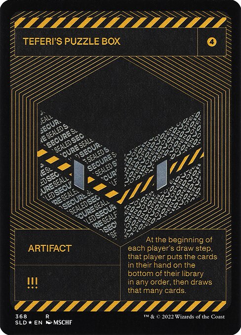 Teferi's Puzzle Box from Secret Lair Drop