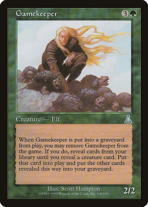 Gamekeeper from Urza's Destiny