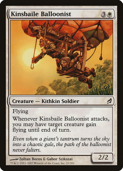 Kinsbaile Balloonist highlighted card art
