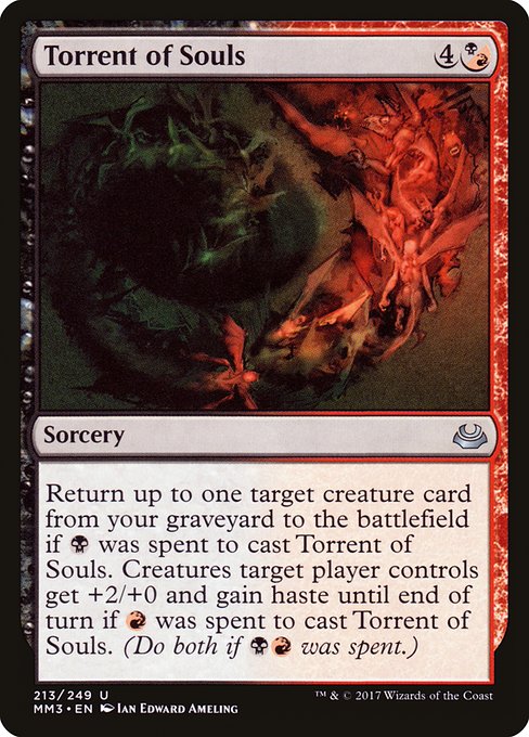 Torrent of Souls highlighted card art