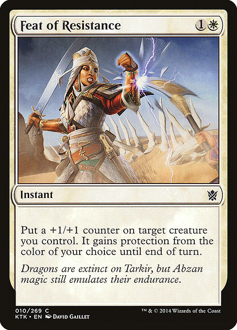 Feat of Resistance from Khans of Tarkir