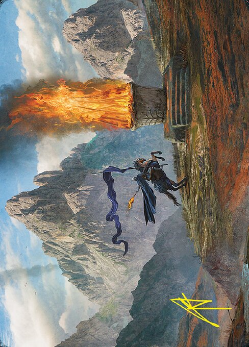 Call for Aid // Call for Aid from Tales of Middle-earth Art Series