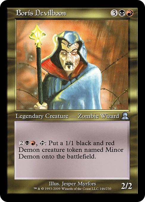 Boris Devilboon highlighted card art