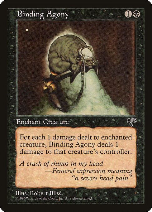 Binding Agony highlighted card art
