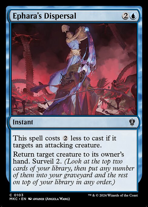 Ephara's Dispersal highlighted card art