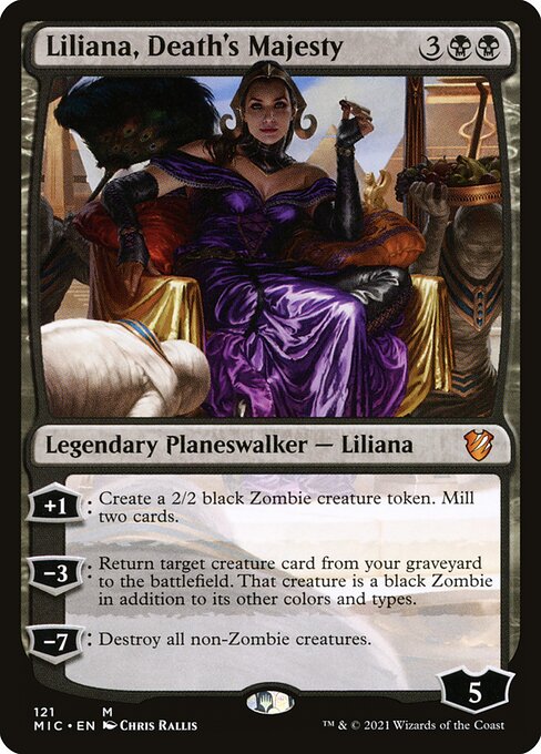 Liliana, Death's Majesty from Midnight Hunt Commander