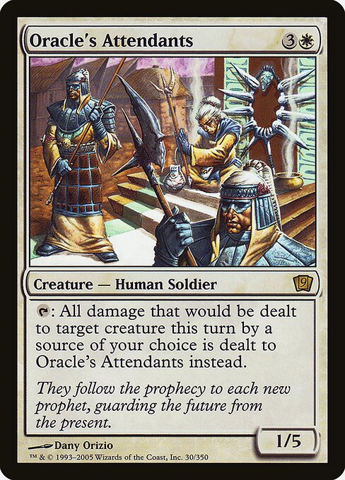 Oracle's Attendants from Ninth Edition