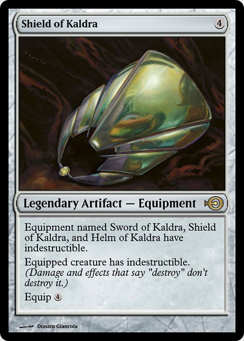 Shield of Kaldra highlighted card art