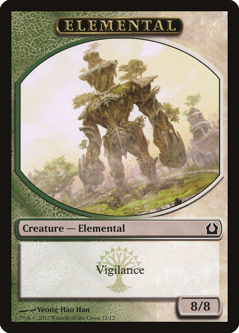 Elemental highlighted card art