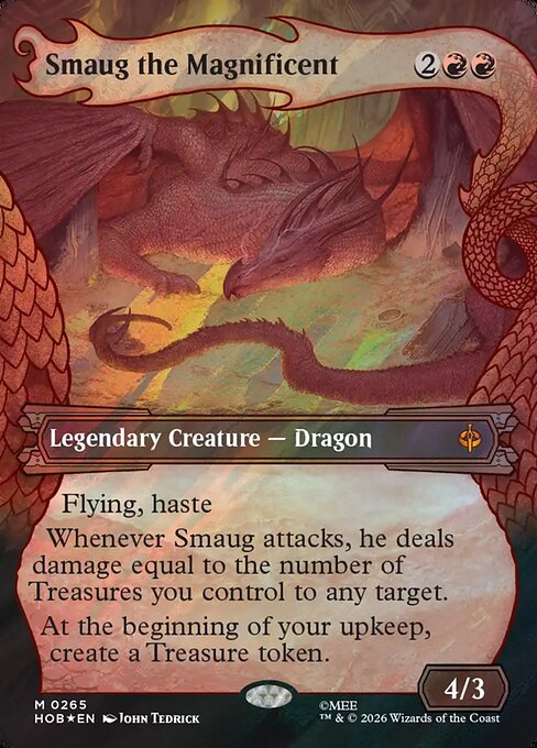 Smaug the Magnificent from The Hobbit