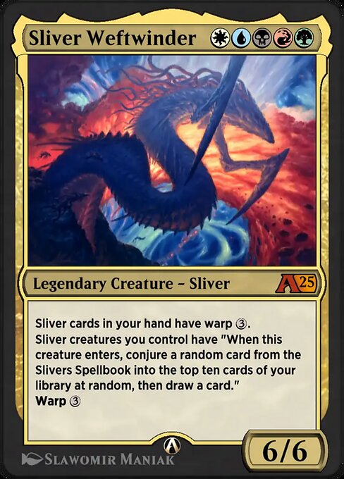 Sliver Weftwinder highlighted card art