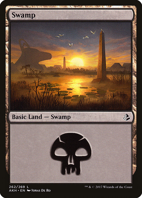 Swamp from Amonkhet