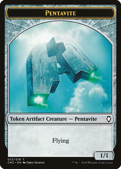 Pentavite highlighted card art