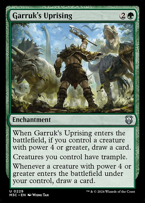 Garruk's Uprising from Modern Horizons 3 Commander