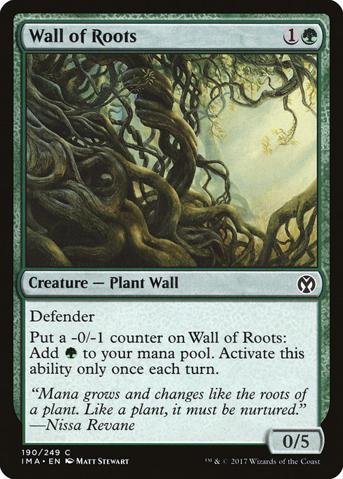 Wall of Roots from Iconic Masters