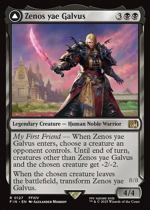 Zenos yae Galvus // Shinryu, Transcendent Rival from Final Fantasy