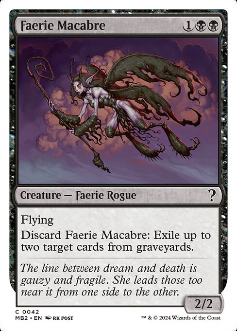 Faerie Macabre highlighted card art