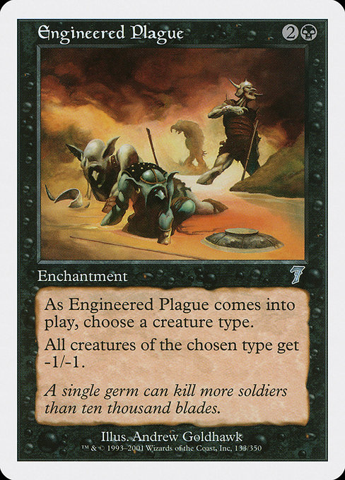 Engineered Plague from Seventh Edition