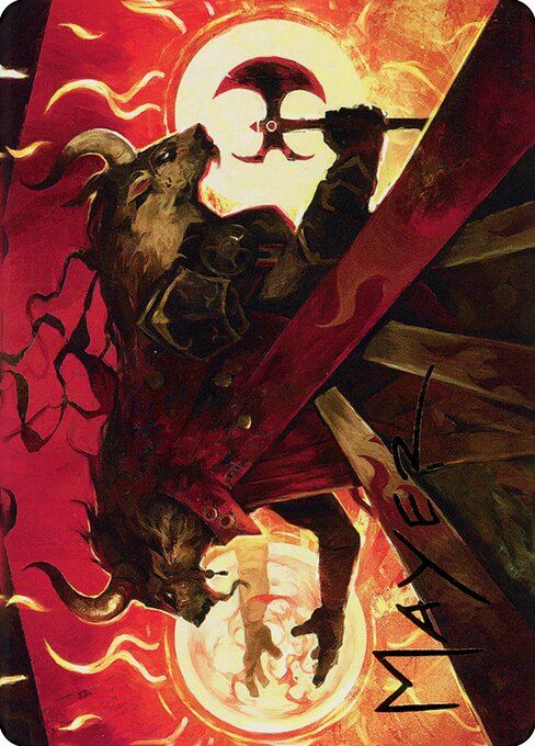 Hurloon Battle Hymn // Hurloon Battle Hymn highlighted card art