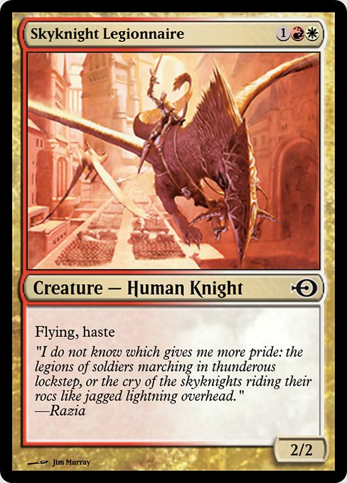 Skyknight Legionnaire from Magic Online Promos