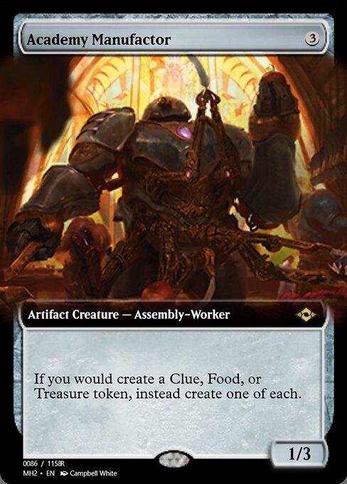 Academy Manufactor from Magic Online Promos