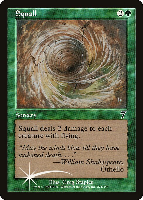 Squall from Seventh Edition