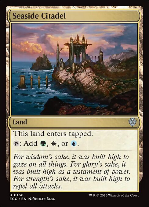 Seaside Citadel highlighted card art