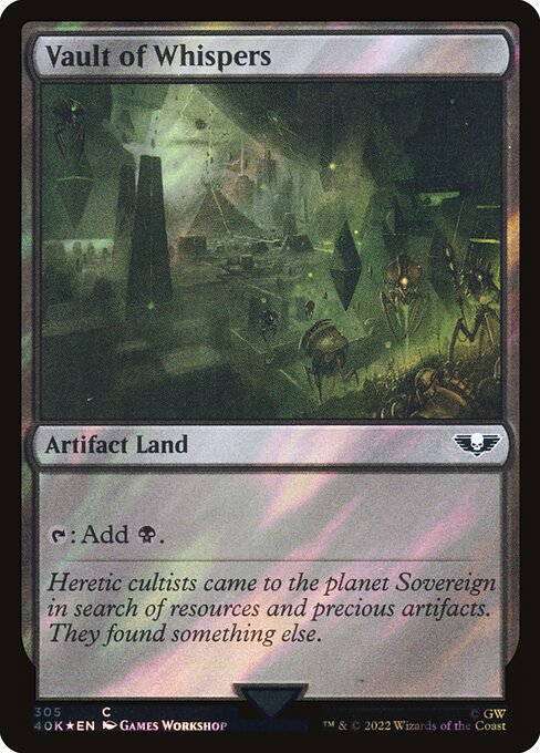 Vault of Whispers from Warhammer 40,000 Commander