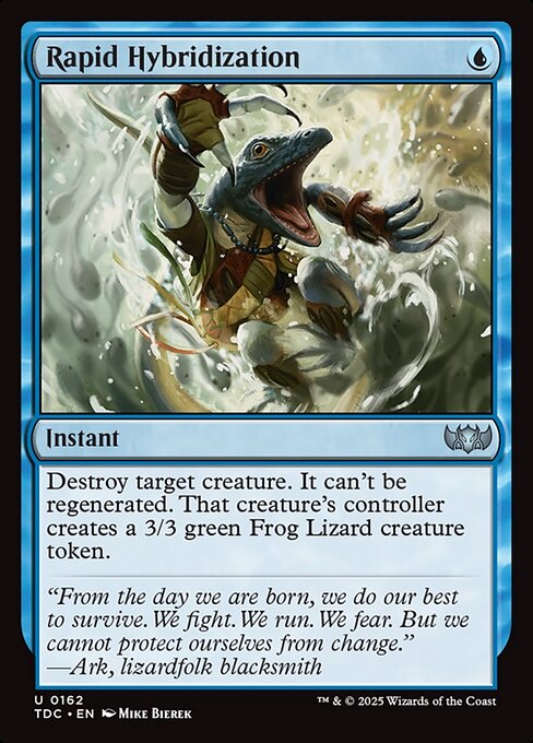 Rapid Hybridization highlighted card art