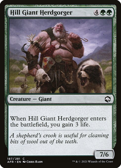 Hill Giant Herdgorger from Adventures in the Forgotten Realms