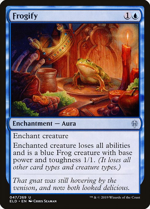 Frogify from Throne of Eldraine