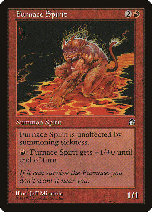 Furnace Spirit highlighted card art