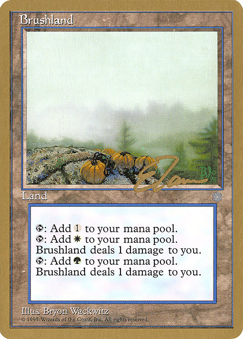 Brushland from Pro Tour Collector Set