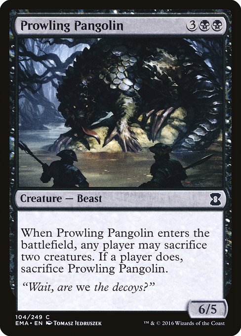 Prowling Pangolin from Eternal Masters