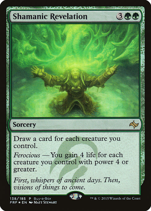 Shamanic Revelation from Fate Reforged Promos