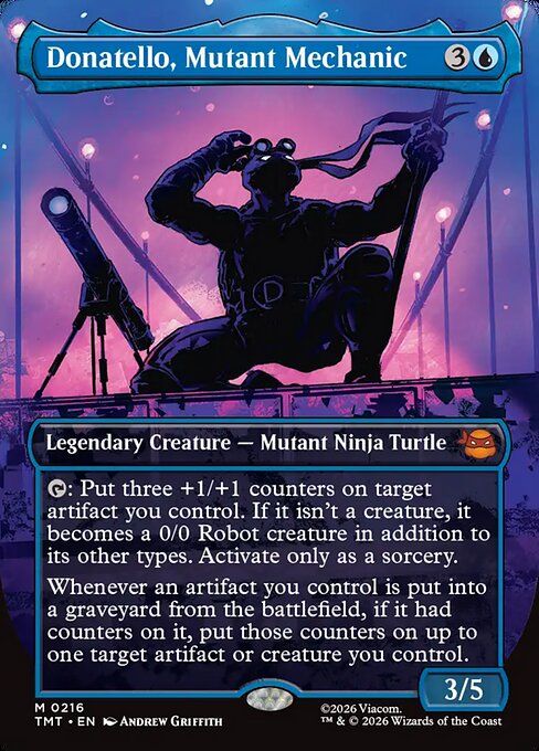 Donatello, Mutant Mechanic from Teenage Mutant Ninja Turtles