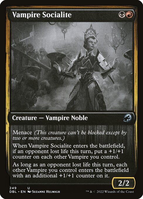 Vampire Socialite highlighted card art