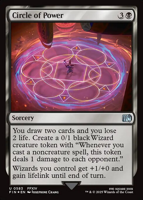Circle of Power highlighted card art