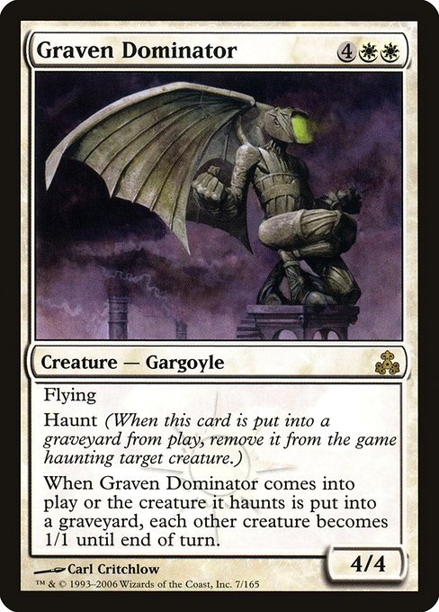 Graven Dominator highlighted card art