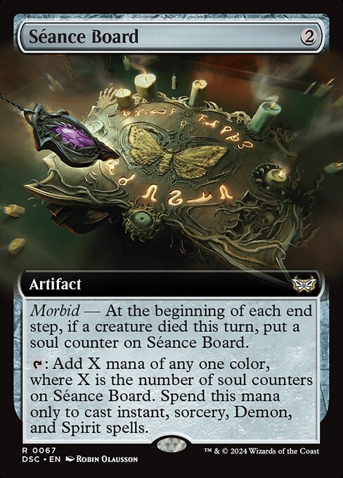 Séance Board from Duskmourn: House of Horror Commander