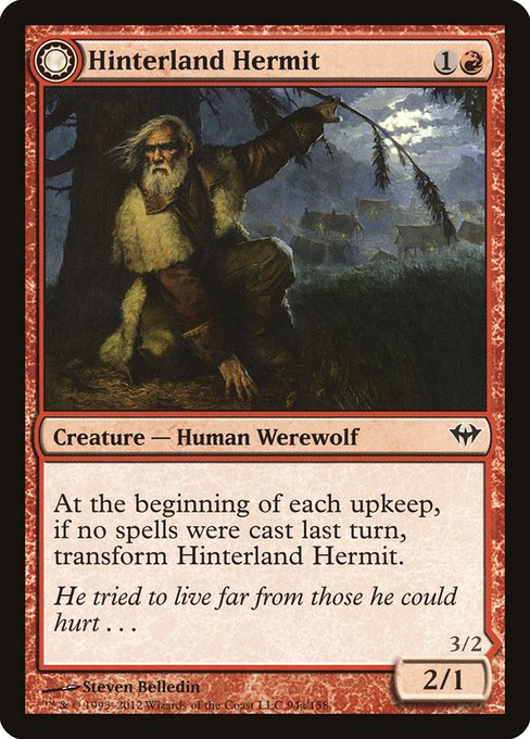 Hinterland Hermit // Hinterland Scourge from Dark Ascension
