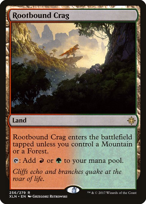 Rootbound Crag from Ixalan