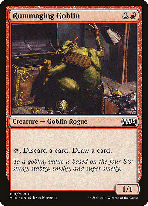 Rummaging Goblin from Magic 2015