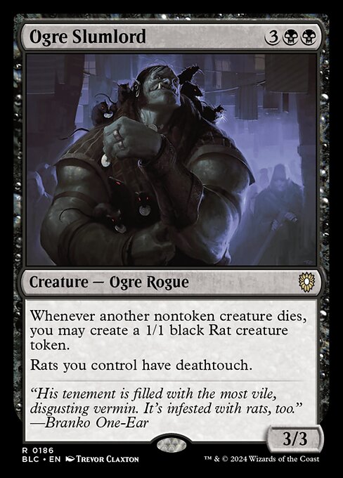 Ogre Slumlord highlighted card art