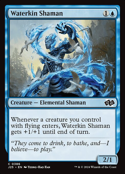 Waterkin Shaman highlighted card art
