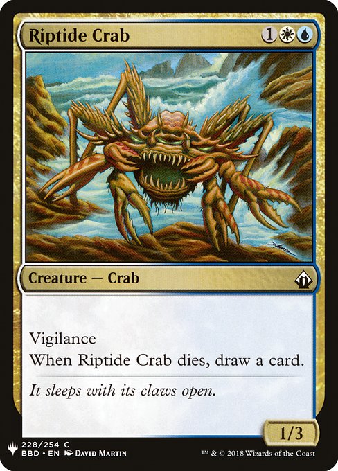 Riptide Crab highlighted card art