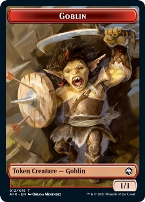 Goblin // Blood highlighted card art